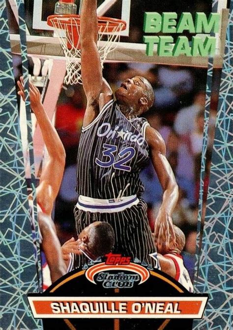 1992-93 Topps Stadium Club Beam Team (Members Only Parallel) 21 Now let&x27;s take a look at Shaq&x27;s top rookies in more detail. . Beam team shaq